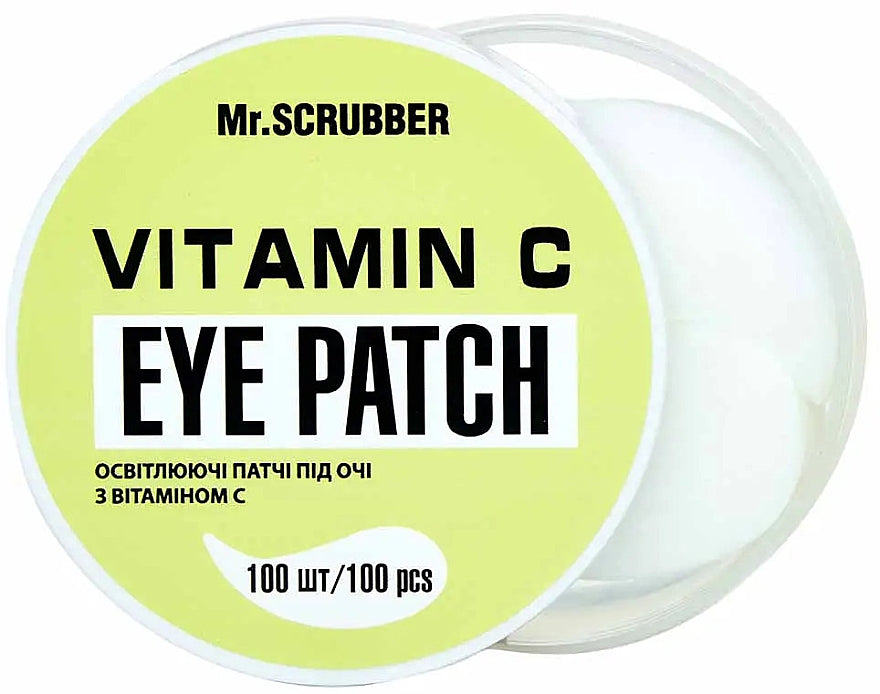 Mr.Scrubber Vitamin C Brightening Under-Eye Patches, 100 pcs
