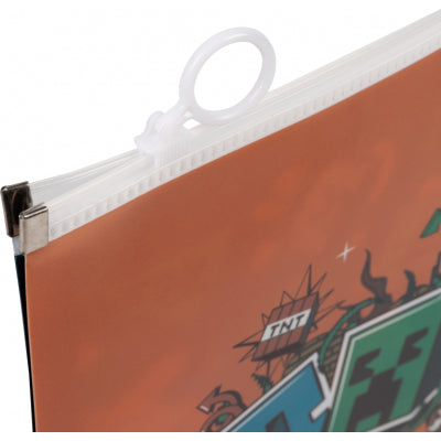 YES 492032 Minecraft B5 Zipper Document Pouch - Image 2