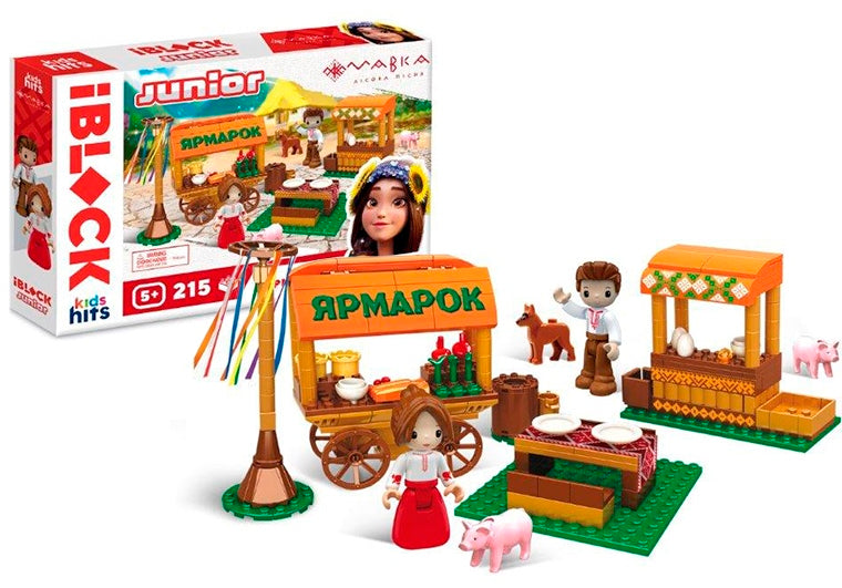 Iblock PL-921-522 Mavka Universe Fair Building Set, 215 Pieces