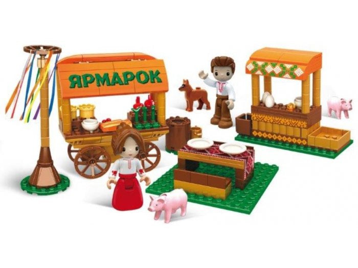Iblock PL-921-522 Mavka Universe Fair Building Set, 215 Pieces - Image 2