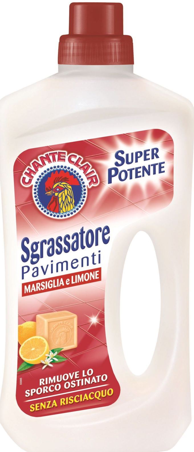 Chante Clair Marseille Soap & Lemon Floor Cleaner, 750 mL