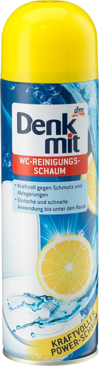Denkmit Lemon Toilet Cleaning Foam, 500 mL