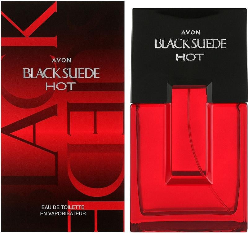 Avon Black Suede Hot Men's Eau de Toilette, 75 mL