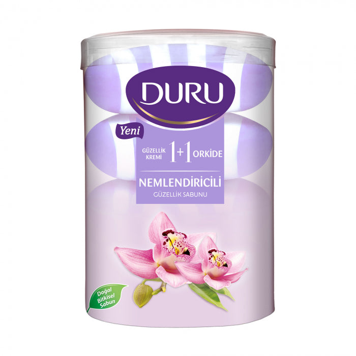 Duru Orchid Bar Soap, 4 x 100 g