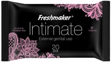 Freshmaker Intimate Wet Wipes, 20 pcs - Image 2