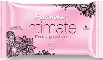 Freshmaker Intimate Wet Wipes, 20 pcs - Image 3