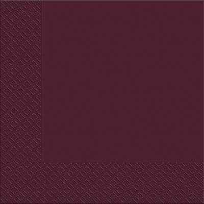 Margo Burgundy 2-Ply Table Napkins, 33 x 33 cm, 50 pcs