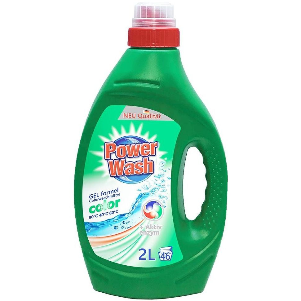 Power Wash Color Liquid Laundry Detergent, 2 L