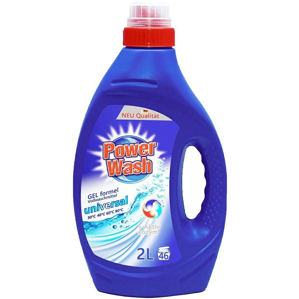 Power Wash Universal Liquid Laundry Detergent, 2 L