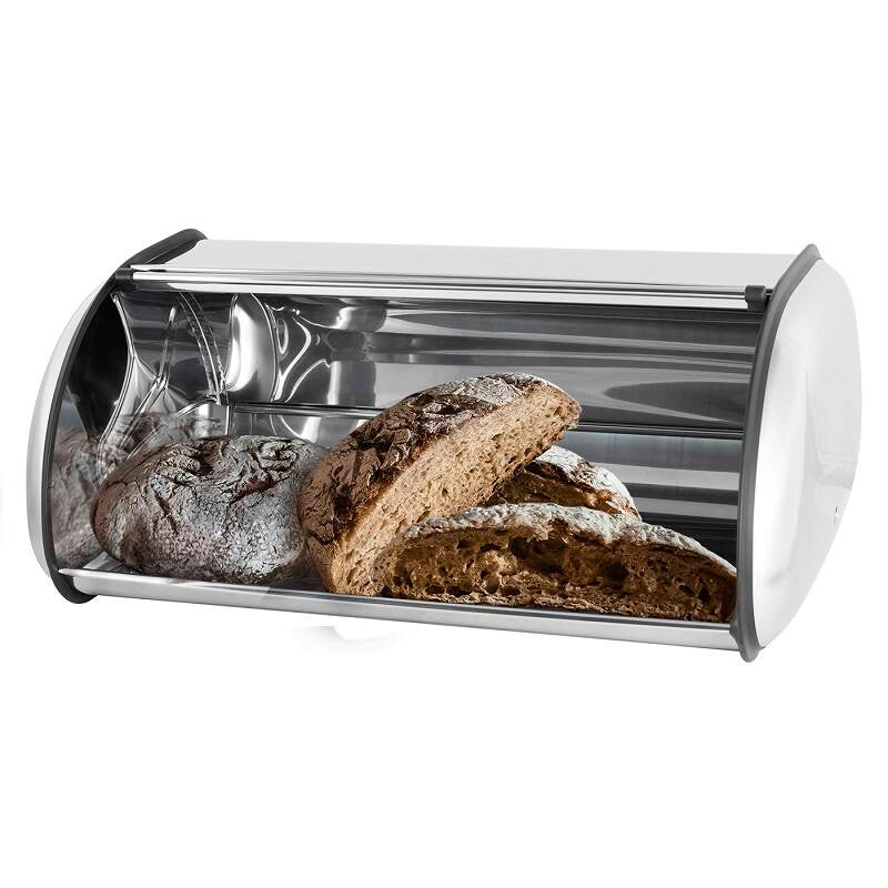 Ofenbach NB100801 Stainless Steel Bread Box, 43.5 x 27 x 18 cm - Image 3