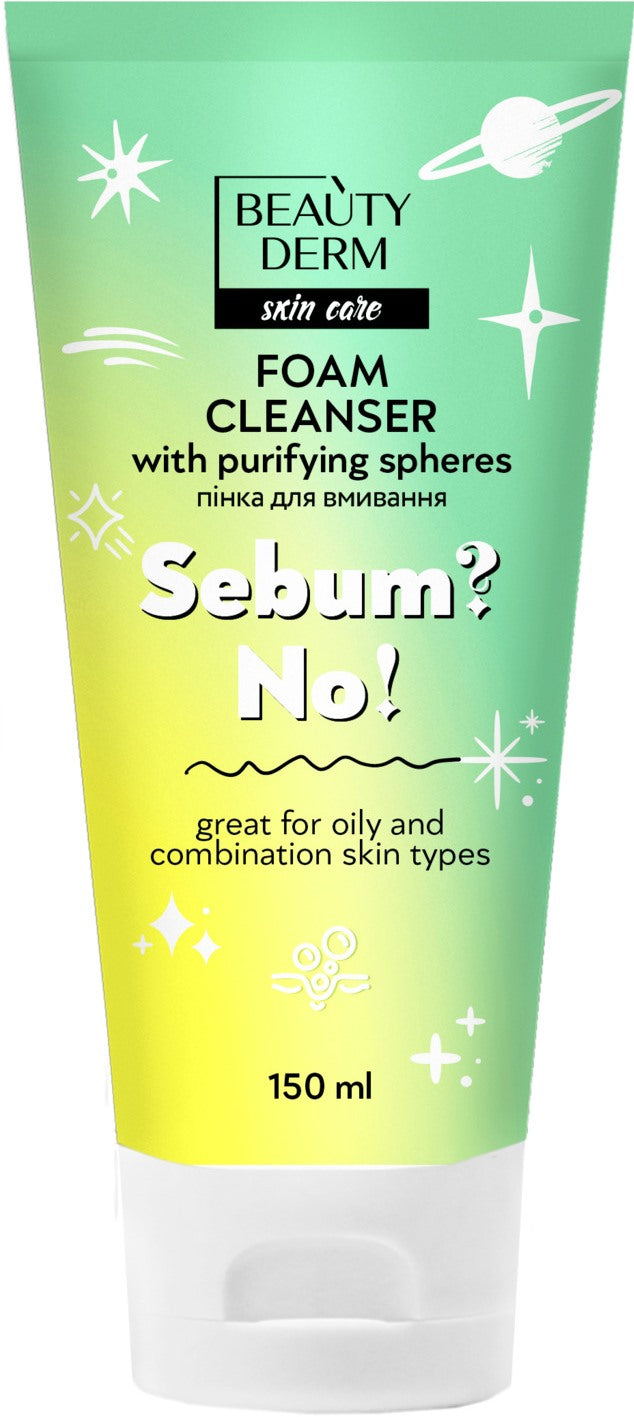 Beautyderm Sebum? No! Face Wash Foam, 150 mL