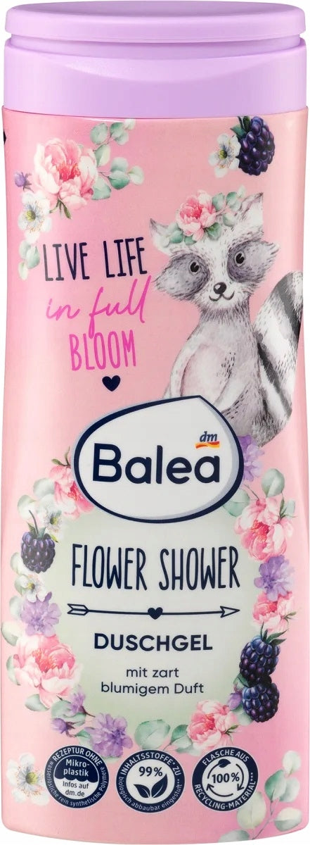 Balea Flower Shower Gel, 300 mL