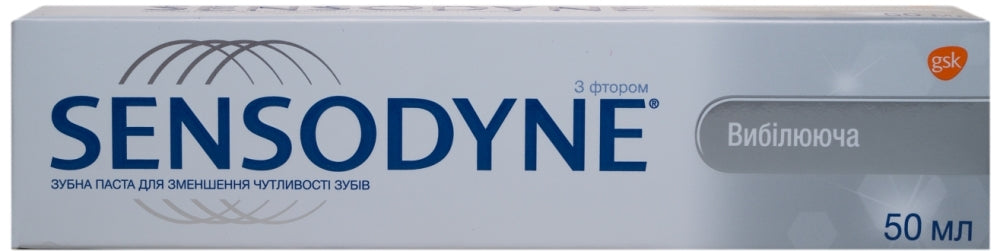 Sensodyne Whitening Toothpaste, 50 mL