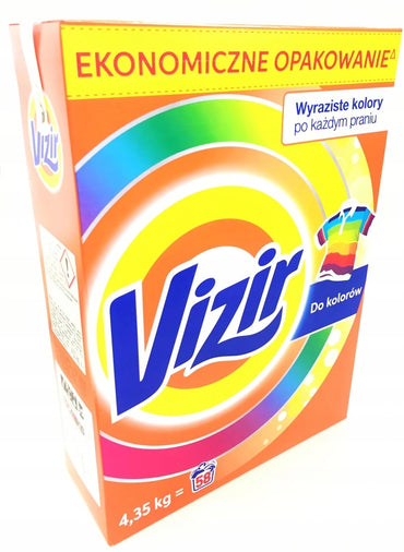 Laundry detergent powder Vizir Color 4.35 kg - Image 2
