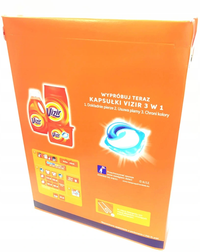 Laundry detergent powder Vizir Color 4.35 kg - Image 3