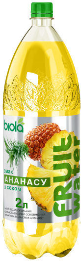 Biola Pineapple Soft Drink, 2 L