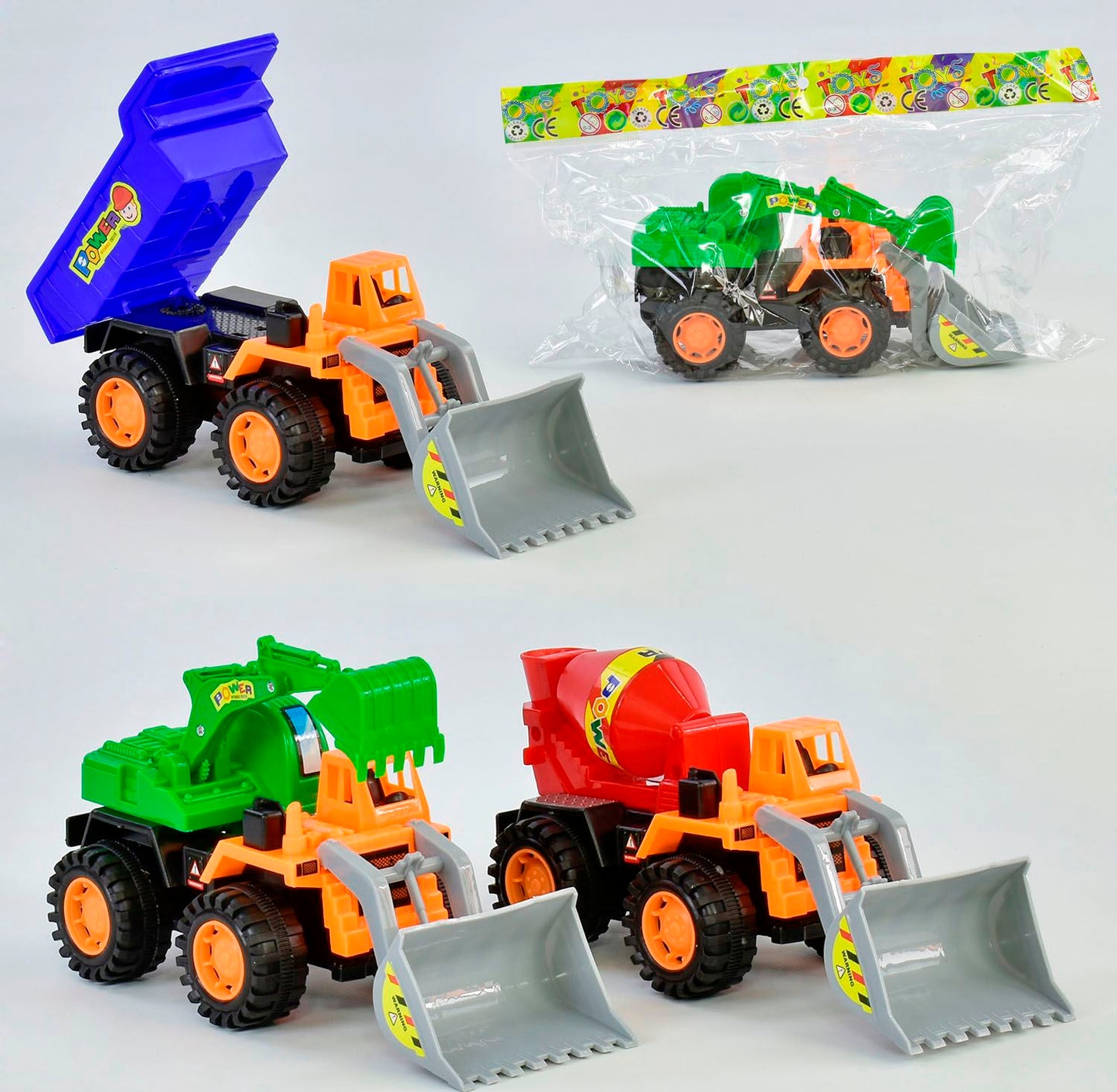 Toys 737 Construction Vehicle in Bag