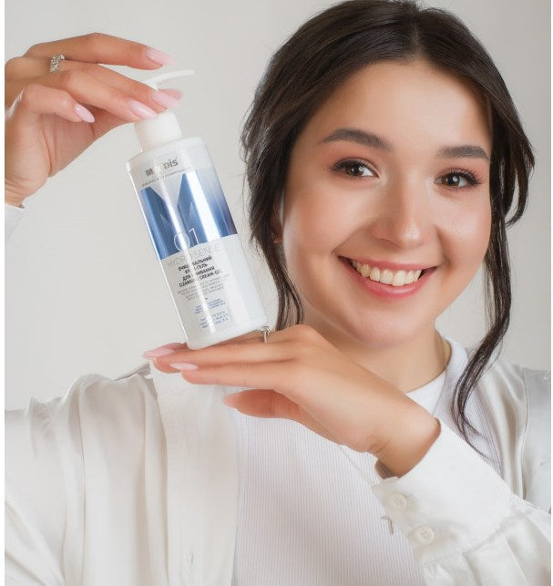Meddis Hydro Sense Cleansing Face Wash Cream Gel, 200 mL - Image 2