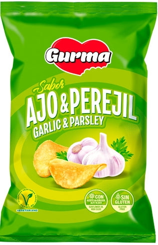 Gurma Garlic & Parsley Potato Chips, 110 g
