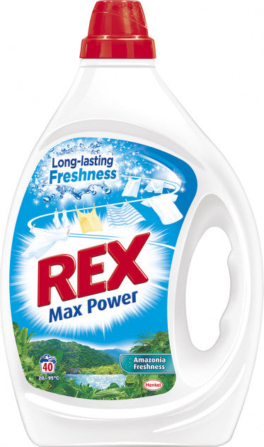 Rex Amazon Freshness Laundry Detergent Gel, 2 L