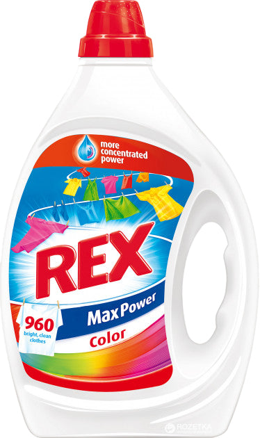 Rex Color Laundry Detergent Gel, 2 L