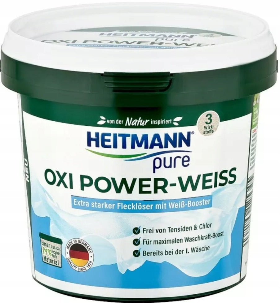 Heitmann OXI Power White Stain Remover & Bleach, 500 g