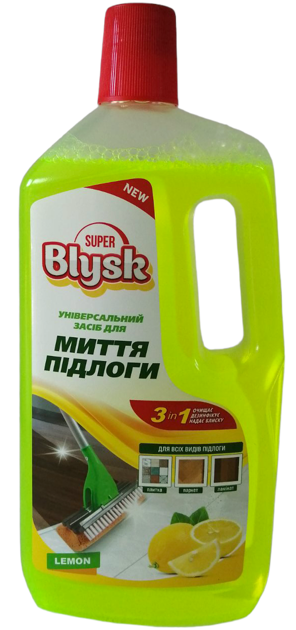 Super Blysk Lemon All-Purpose Floor Cleaner, 1 L