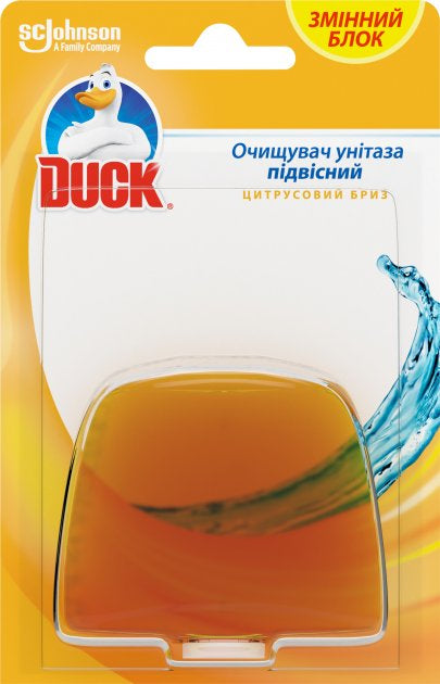 Toilet Duck Refill Citrus Toilet Bowl Freshener, 55 g