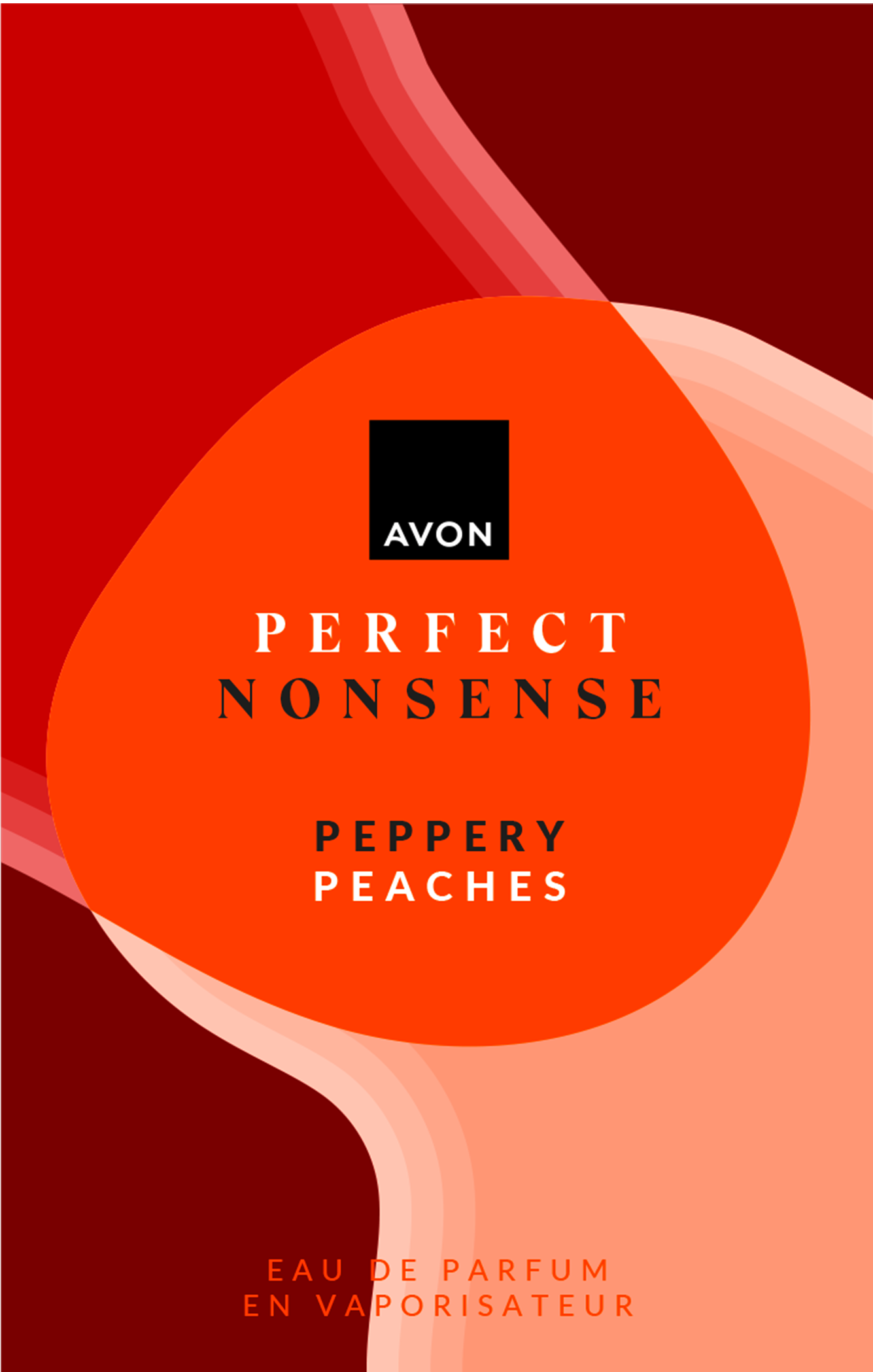 Avon Perfect Nonsense Peppery Peaches Women's Eau de Parfum, 50 mL