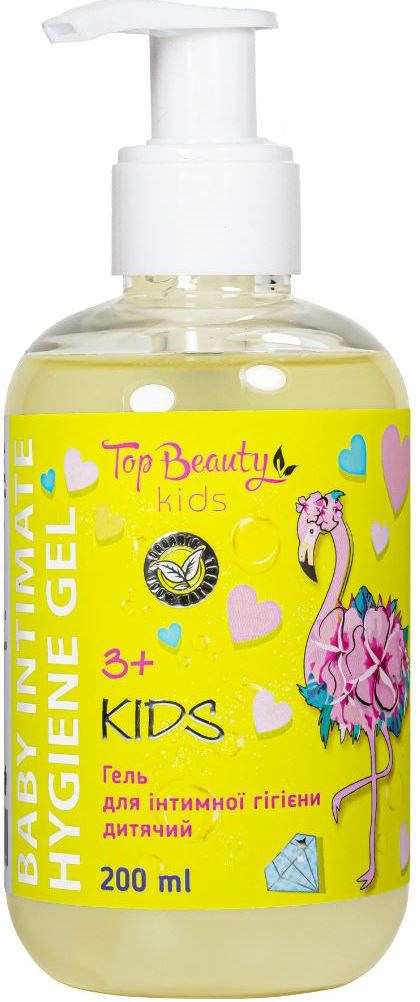 Top Beauty Kids 3+ Intimate Wash Gel, 200 mL