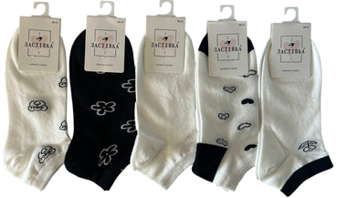 Lastivka C3337 Women's Short Socks, Size 36-41 - Image 2
