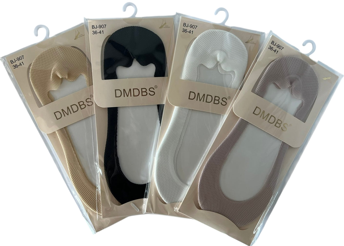 DMDBS BJ-907 Women's Footie Socks, Size 36-41