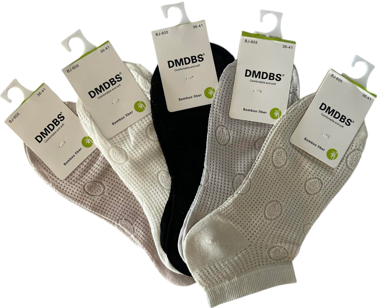 DMDBS BJ-605 Women's Short Mesh Socks, Size 36-41