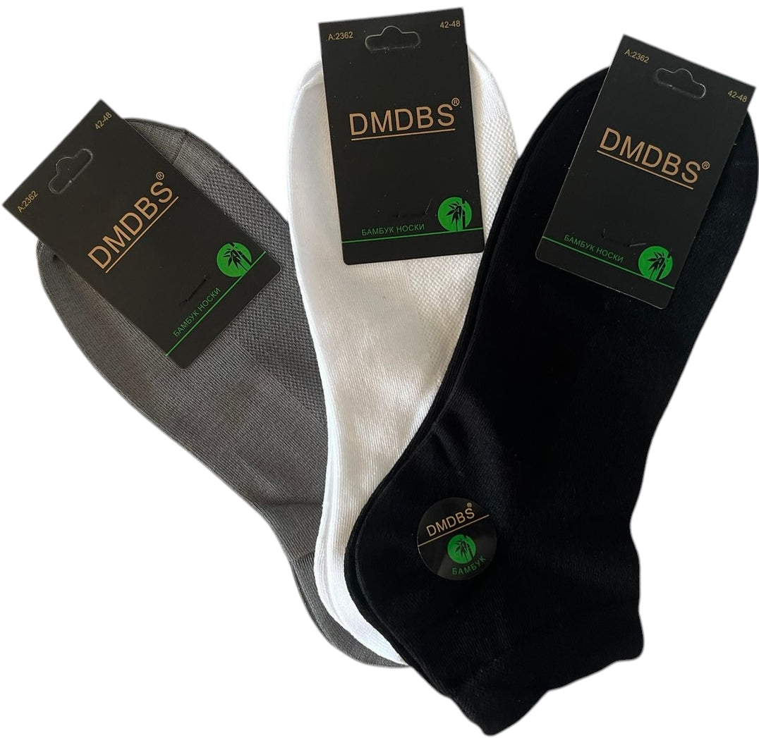 DMDBS A2362 Men's Short Mesh Socks, Size 42-48
