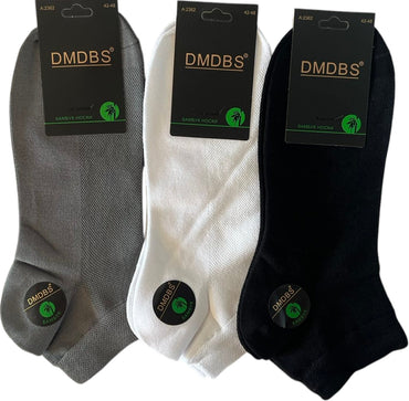 DMDBS A2362 Men's Short Mesh Socks, Size 42-48 - Image 2