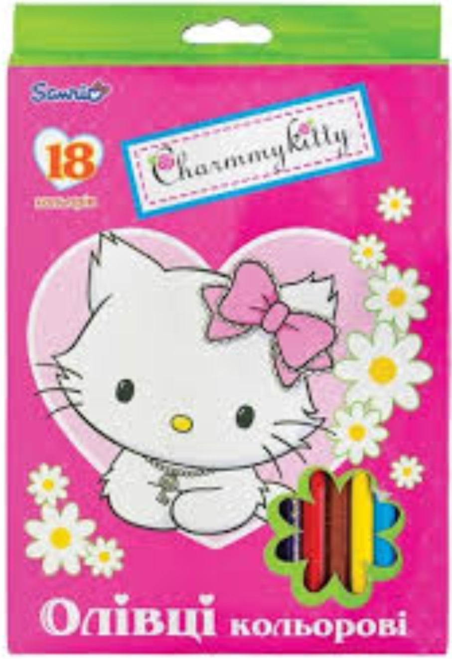 1 Veresnya Colored Pencils, 18 Colors