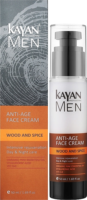 Kayan Professional Men Anti-Aging Face Cream, 50 mL