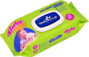 Handy Fresh Kids' Wet Wipes with Flip-Top Lid, 120 Count - Image 2