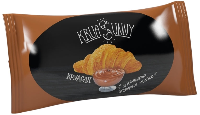 Kruasunny Condensed Milk-Filled Croissant, 65 g
