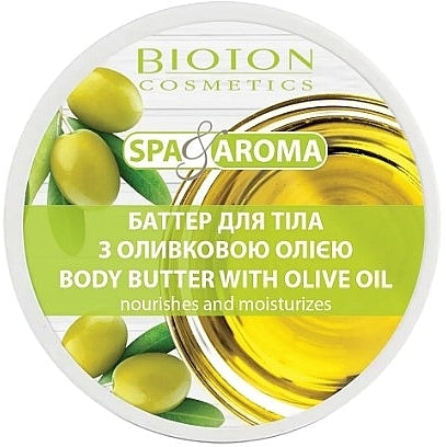Bioton Cosmetics Spa & Aroma Olive Oil Body Butter, 250 mL