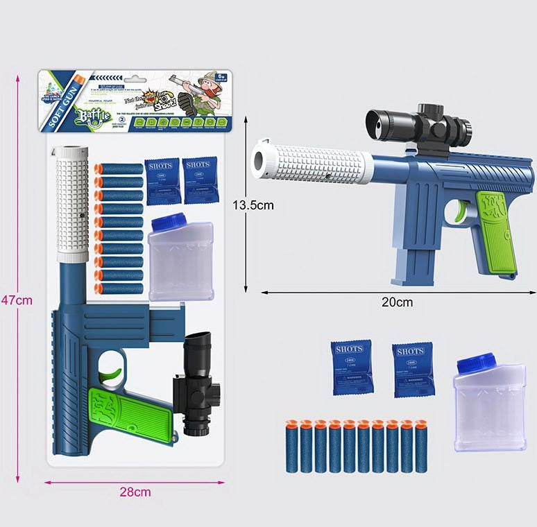 502-12 Blaster with 2 Gel Balls & 10 Foam Darts