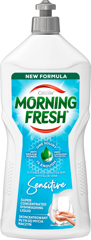 Morning Fresh Sensitive Dishwashing Liquid, 900 mL