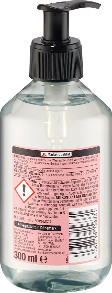 Denkmit Fig Blossom & Basil Dishwashing Liquid with Pump, 300 mL - Image 2