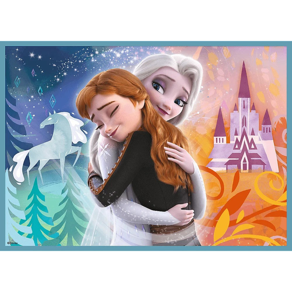 Trefl 34381 Frozen Amazing World 4-in-1 Puzzle - Image 3
