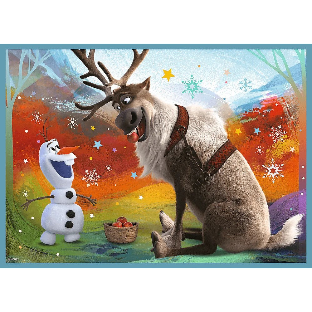 Trefl 34381 Frozen Amazing World 4-in-1 Puzzle - Image 4