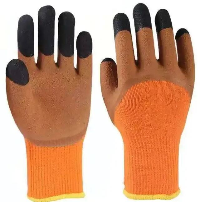 300# Winter Rubberized Stretch Work Gloves