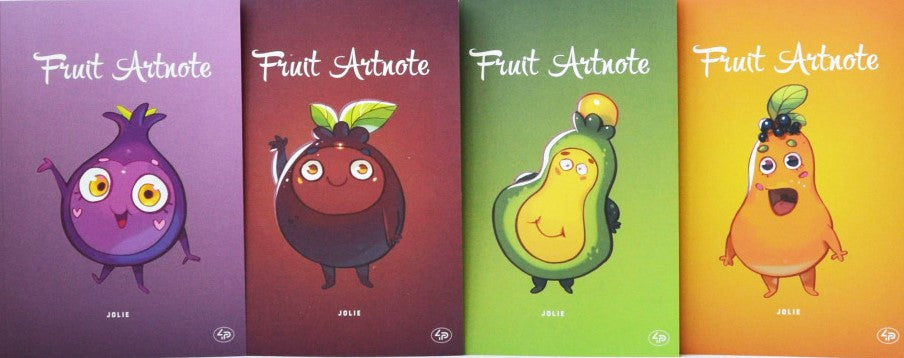 Fruit Jollie 4Profi A5 kolorovi sheets 64 sheets Notebook - Image 2