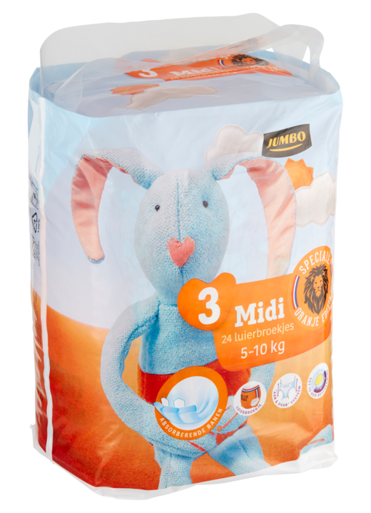Jumbo 3 Baby Pull-Up Diaper Pants, 24 pcs, 5-10 kg - Image 2