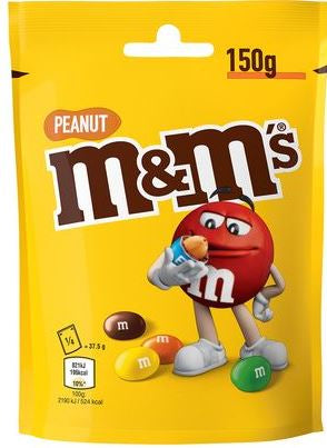 M&M's Peanut Chocolate Candy, 150 g