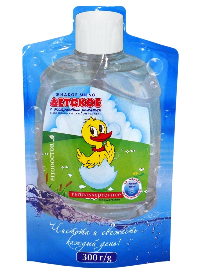 Fitodoktor Hypoallergenic Kids Liquid Hand Soap Refill Pouch, 300 mL